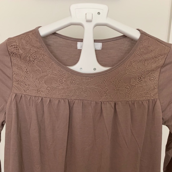 Peyton Bre size 14 brown top - Picture 3 of 11